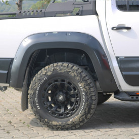 Set protectii aripa overfendere, compatibil Volkswagen Amarok 2010-2019, plastic ABS, calitate Premium - Img 7