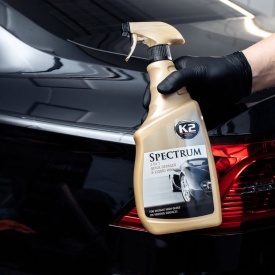 Solutie auto Universala de lustruit 700ml cu laveta 40x40cm, Premium K2 SPECTRUM - Img 8