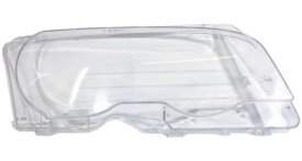 Sticla faruri pentru BMW Seria 3 E46 Coupe / Cabrio Non Facelift 1998 - 2003, partea dreapta