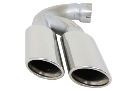 Tobe Ornamente compatibil cu sistemul de evacuare compatibil cu VW Touareg 7P 7L 2002-2018 W12 Design - Img 6