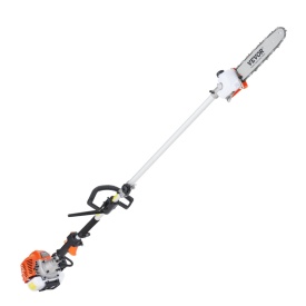 Unelte de tuns multifuncționale 6 in 1, trimmer de gard viu pe benzina, masina de taiat buruieni, trimmer cu fir, fierastrau cu lant, foarfeca cu drujba si tija extensibila - Img 8
