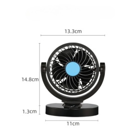 Ventilator auto cu mufa de bricheta 24V - Img 2
