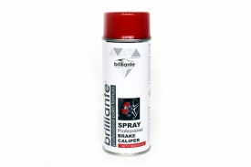 Vopsea spray pentru etriere, Rosu RAL 3002, rezistenta la temperaturi de pana la 150 grade C,400ml