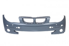 Bara auto fata compatibil cu BMW E87 2003-2007, cu gauri pentru lampa de ceata, cu gauri pentru spalator de faruri