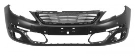 Bara auto fata compatibil cu PEUGEOT 308 2013-> cu gauri pentru lampa de ceata, cu gauri pentru senzorii de parcare