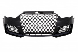 Bara Fata compatibil cu AUDI A3 8V 2012-2015 5D Hatchback Sportback RS3 Look Crom Black - Img 1