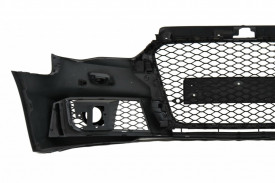 Bara Fata compatibil cu AUDI A3 8V 2012-2015 Sedan Saloon Convertible RS3 Brilliant Black Design - Img 5