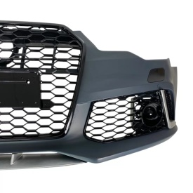 Bara Fata compatibil cu Audi A6 2011-2015 RS6 Design cu gauri pentru senzori de parcare - Img 7