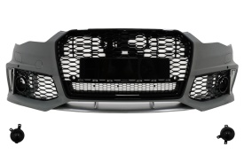 Bara Fata compatibil cu AUDI A6 4G RS6 Design Facelift 2015-2018 Cu Grile incluse - Img 1