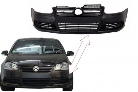 Bara Fata compatibil cu VW Golf 5 2003-2007 R32 Black Look - Img 4