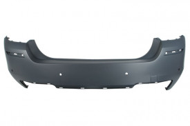 Bara spate compatibila cu BMW seria 5 F10 2009-2016, M-PACHET, cu gauri pentru senzorii de parcare