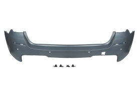 Bara spate compatibila cu BMW seria 5 F11 2009-2013, M-PACHET, cu gauri pentru senzori de parcare