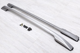 Bare longitudinale Premium Toyota Rav4 2006-2013, culoare argintiu, OEM Design - Img 1