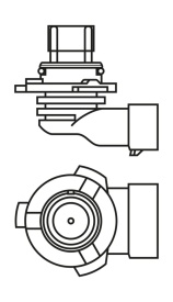 Bec Auto Bosch Halogen HB3, 9005 12V 60W Pure Light - Img 2