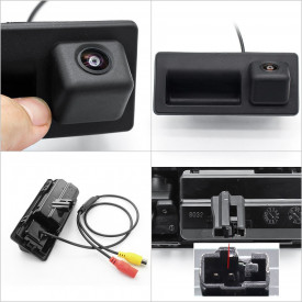 Camera marsarier HD, unghi 170 grade cu StarLight Night Vision Audi A4 B9, A3 8V, Q7, A6 C7, A7 C7, A8 - Img 2