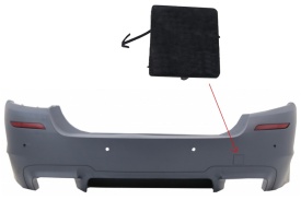 Capac Carlig Tractare Bara Spate compatibil cu BMW Seria 5 F10 F11 2011-2017 M5 Design
