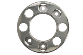 Capac roată, material: oțel inoxidabil, număr de găuri: 8, diametru jantă: 19,5 inch, diametru: 372 mm, gol