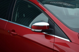 Capace cromate de oglinda compatibil Ford Mondeo 4 IV 2007-2014, plastic cromat - Img 2