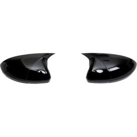 Capace oglinda compatibile cu Audi A4 B8 2009-2015 Negru lucios Batman Style, Produs usor deteriorat!