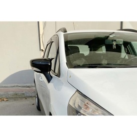 Capace oglinda compatibile cu Renault Clio IV 2012-2019, Renault Captur 2013-2019 Negru lucios Batman Style - Img 4