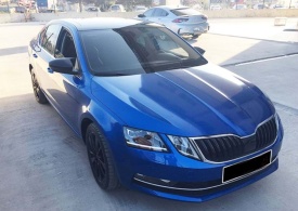 Capace oglinda compatibile cu SKODA OCTAVIA III Facelift 2017-2020 Negru lucios Batman Style, Produs Deteriorat - Img 4