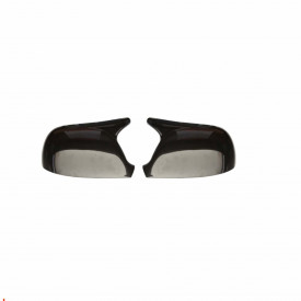 Capace oglinda compatibile cu VW AMAROK 2010-2022, VW T5 FL 2010-2015, VW T6 2015-2020 Negru lucios Batman Style