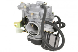 Carburator complet scuter 4T GY6 80cc, vacuum constant, diametru duză 28 mm, diametru filtru 38 mm