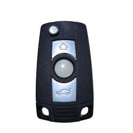 Carcasa cheie cu 3 butoane compatibila cu BMW Seria 3 E46, Seria 5 E39, Seria 7 E38, X5 E53, X3 E83, Z4 E85 E86