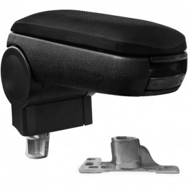 Cotiera auto dedicata Audi A4 B5 1996-2001, negru, material textil