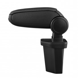 Cotiera auto Hyundai i20 II 2015-2020, negru, imitatie de piele - Img 3