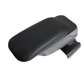 Cotiera auto neagra compatibila Ford Focus III 2011-2018, piele ecologica - Img 4