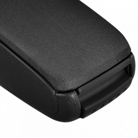 Cotiera auto Opel Astra G 1998-2010, negru, material textil - Img 4