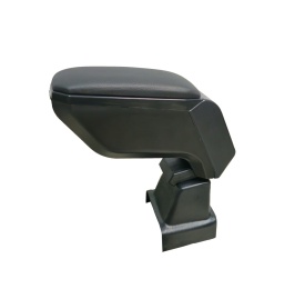 Cotiera auto premium cu suport compatibil cu Opel Astra G 1998-2010, piele ecologica neagra