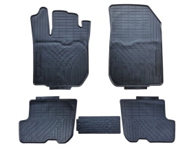Covorase auto cauciuc compatibile cu Dacia Logan II 2012-2020, Sandero II 2012-2020, si varianta Stepway