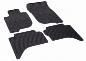 Covorase auto cauciuc Mitsubishi L200, caroserie Pick-up, 2015-2020, RIGUM