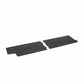 Covorase auto cauciuc Volkswagen T5 Caravelle, Transporter, Multivan 2003-2014, rand 3, RIGUM