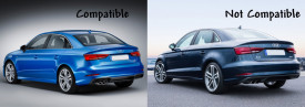 Difuzor Bara Spate compatibil cu Audi A3 8V Facelift Sedan Convertible 2016-2019 S3 Design Bara S Line - Img 8