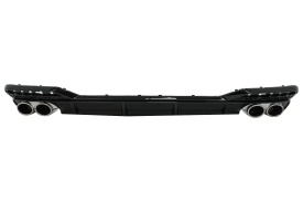 Difuzor Bara Spate compatibil cu Audi A5 F5 Facelift S-Line 2020-> Negru Lucios