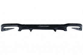 Difuzor Bara Spate compatibil cu Mercedes E-Class W213 Facelift Sedan 2020-> Negru Lucios - Img 2