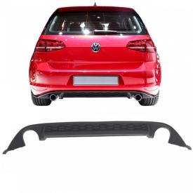 Difuzor Bara Spate compatibil cu VW Golf 7 VII 2012-2017 GTI Look - Img 4