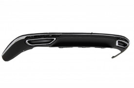 Difuzor Bara Spate compatibil cu VW Passat B8 3G 2015-2019 R Line Dubla Evacuare - Img 4