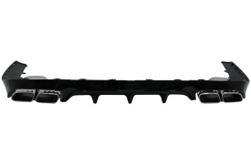 Difuzor Bara Spate compatibil Mercedes E-Class C238 A238 AMG Sport Line Coupe Cabrio 2016-2019 E63 Design - Img 6