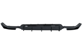 Difuzor Bara Spate Cu Evacuare Dubla compatibil cu BMW Seria 4 F32 F33 F36 2013-2019 Negru Lucios - Img 6