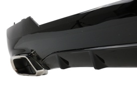 Difuzor Bara Spate cu Ornamente Evacuare Crom compatibil cu BMW 4 Series G22 G23 M Sport 2020-> M440i Design - Img 6