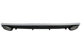 Difuzor Bara Spate Evacuare Dubla compatibil cu Audi Q7 4M 2015-2019 Bara Standard - Img 7