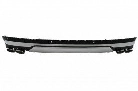 Difuzor Bara Spate Evacuare Dubla compatibil cu Audi Q7 SUV 4M Facelift 2020-> - Img 3