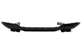 Difuzor Bara Spate Evacuare Dubla cu Ornamente evacuare compatibil cu BMW X3 G01 LCI M-Sport 2021-> M Design Negru Lucios - Img 3
