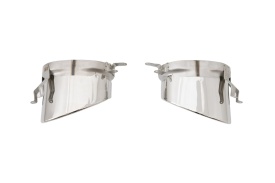 Difuzor Bara Spate si Ornamente Evacuare compatibil cu AUDI A4 B8 Facelift 2012-2015 Sedan Avant RS4 Design - Img 7