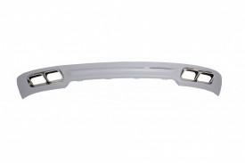 Difuzor Bara Spate si Ornamente Evacuare compatibil cu BMW seria 7 F01 2008-> 760 Design - Img 2