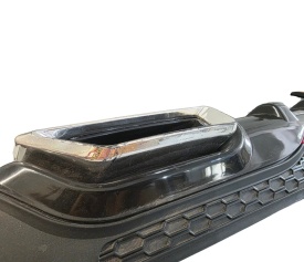 Difuzor bara spate universal, ELITE PLUS B Design, negru cu catadioptru reflectorizant PRODUS RESIGILAT - Img 5